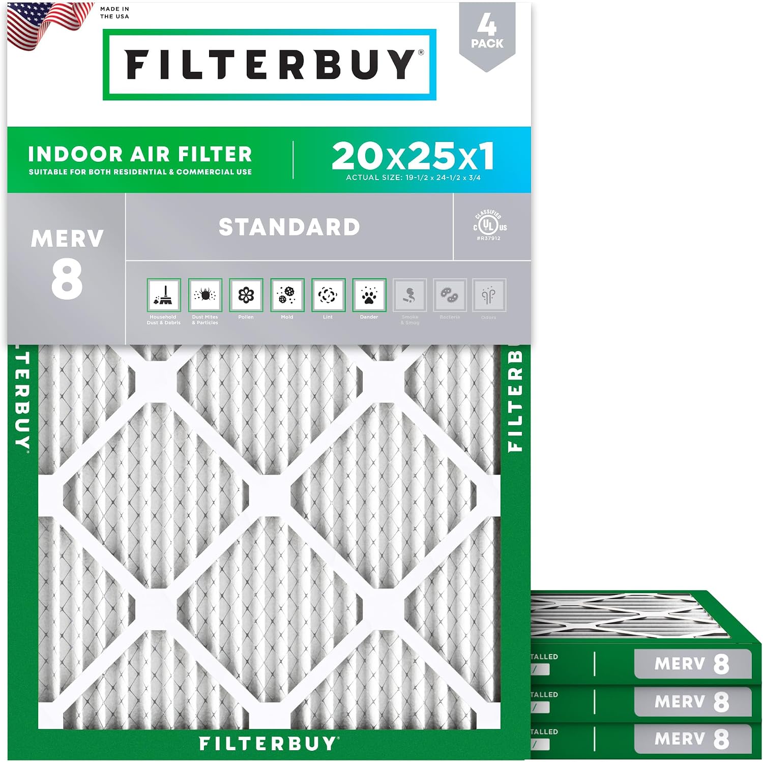 Top 20 x 25 x 1 Furnace Filters for Cleaner Air in 2026